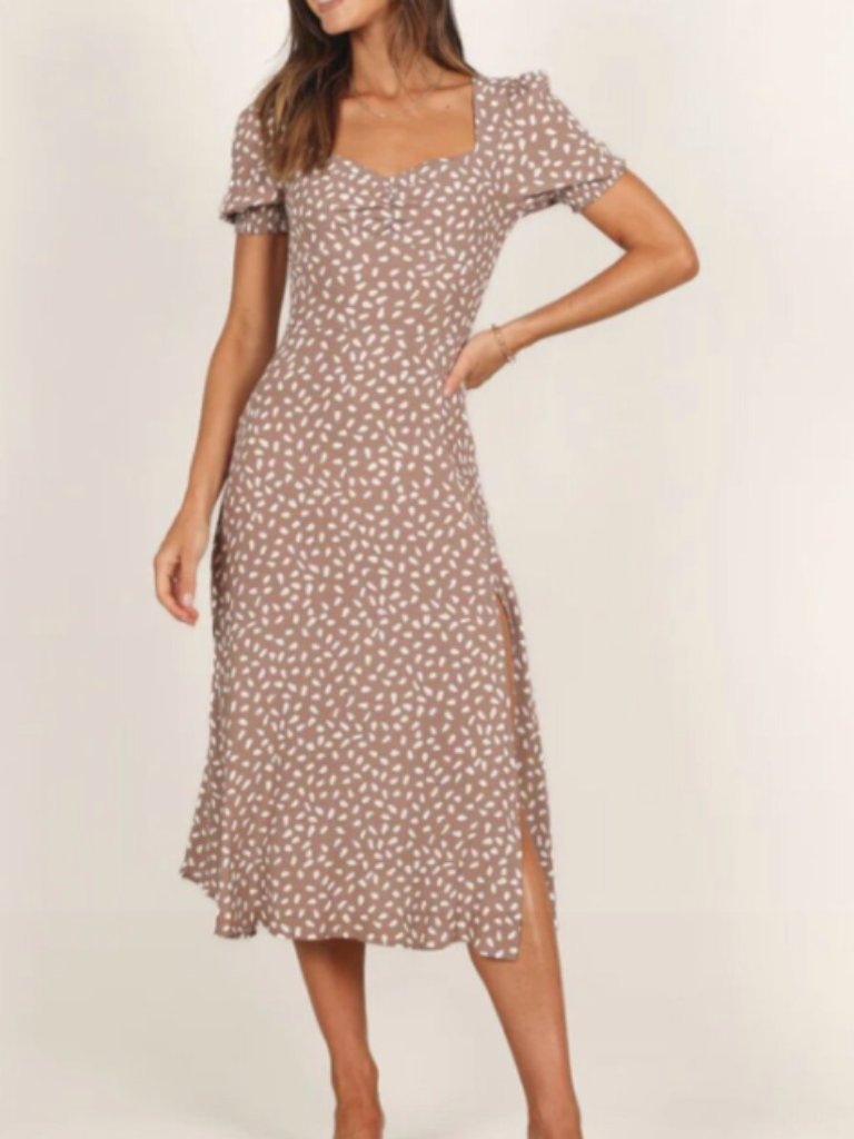 Nwt Petal & Pup Franklin Dress In Mocha 10